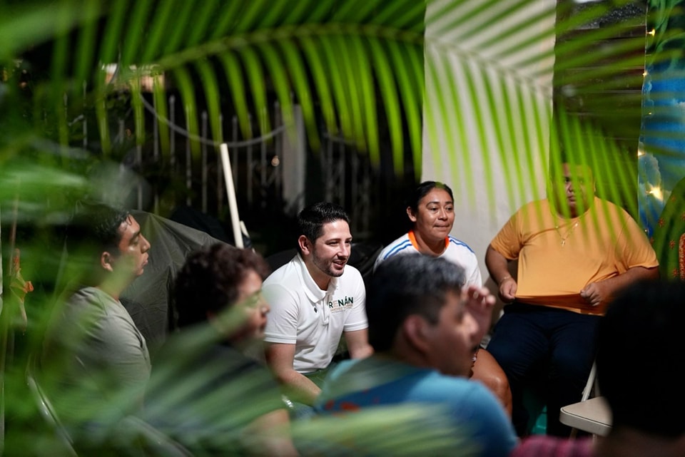 Renán Sánchez inicia reuniones vecinales en la colonia Adolfo López Mateos