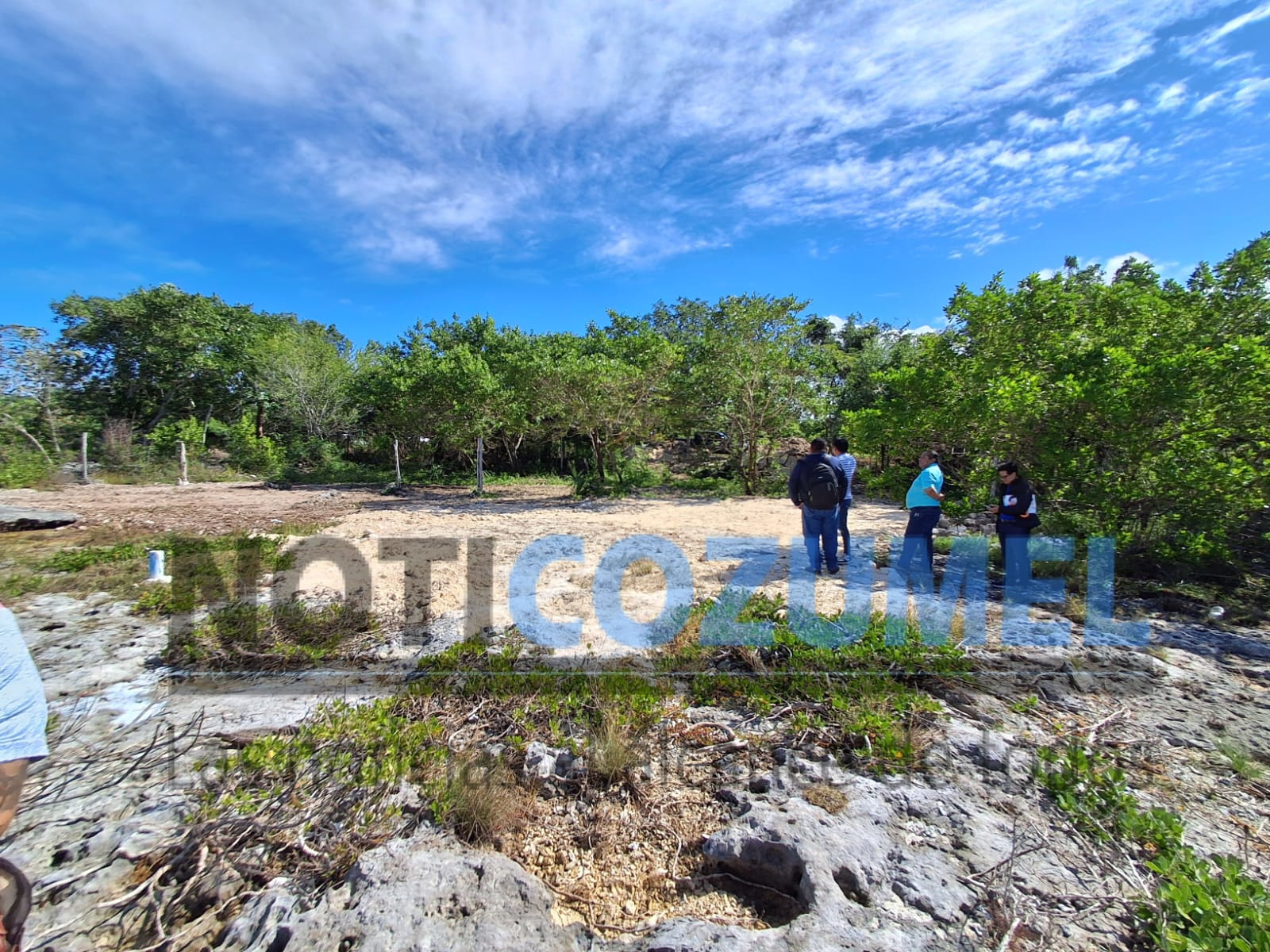 Investiga ZOFEMAT presunta construcción sin permisos al sur de Cozumel