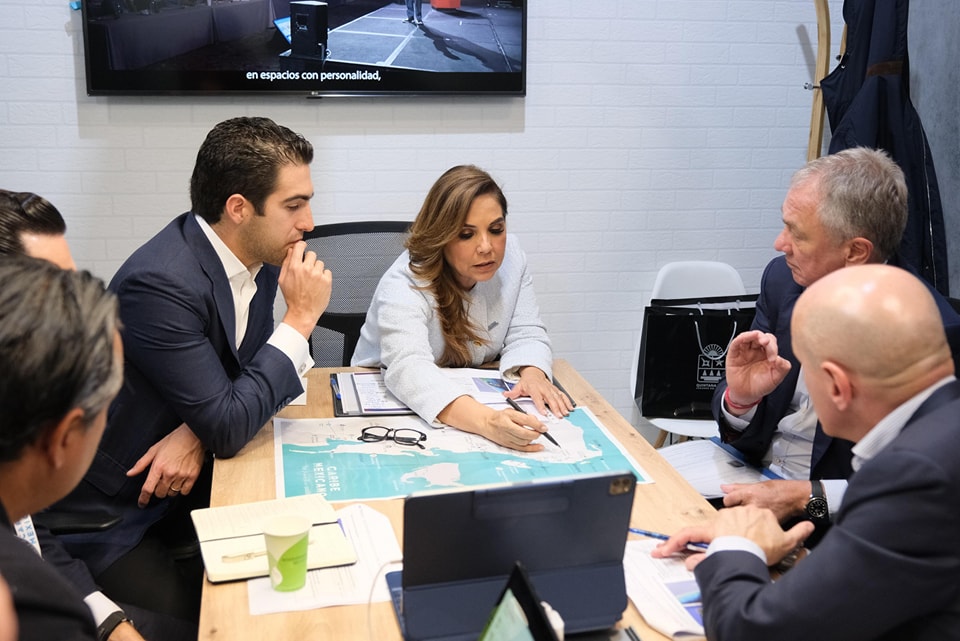 Sostiene Mara Lezama reunión con MSC Cruises para fortalecer al Caribe Mexicano