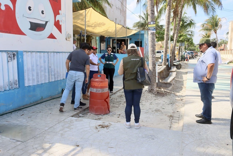Anuncian mejoras en las playas públicas de Puerto Morelos