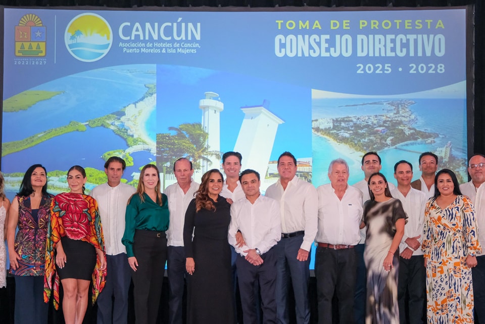 Encabeza Mara Lezama toma de protesta del Consejo Directivo de la AHCPMIM 2025-2028