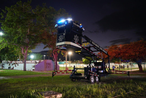 Policía Municipal refuerza la seguridad con instalación de torres de vigilancia