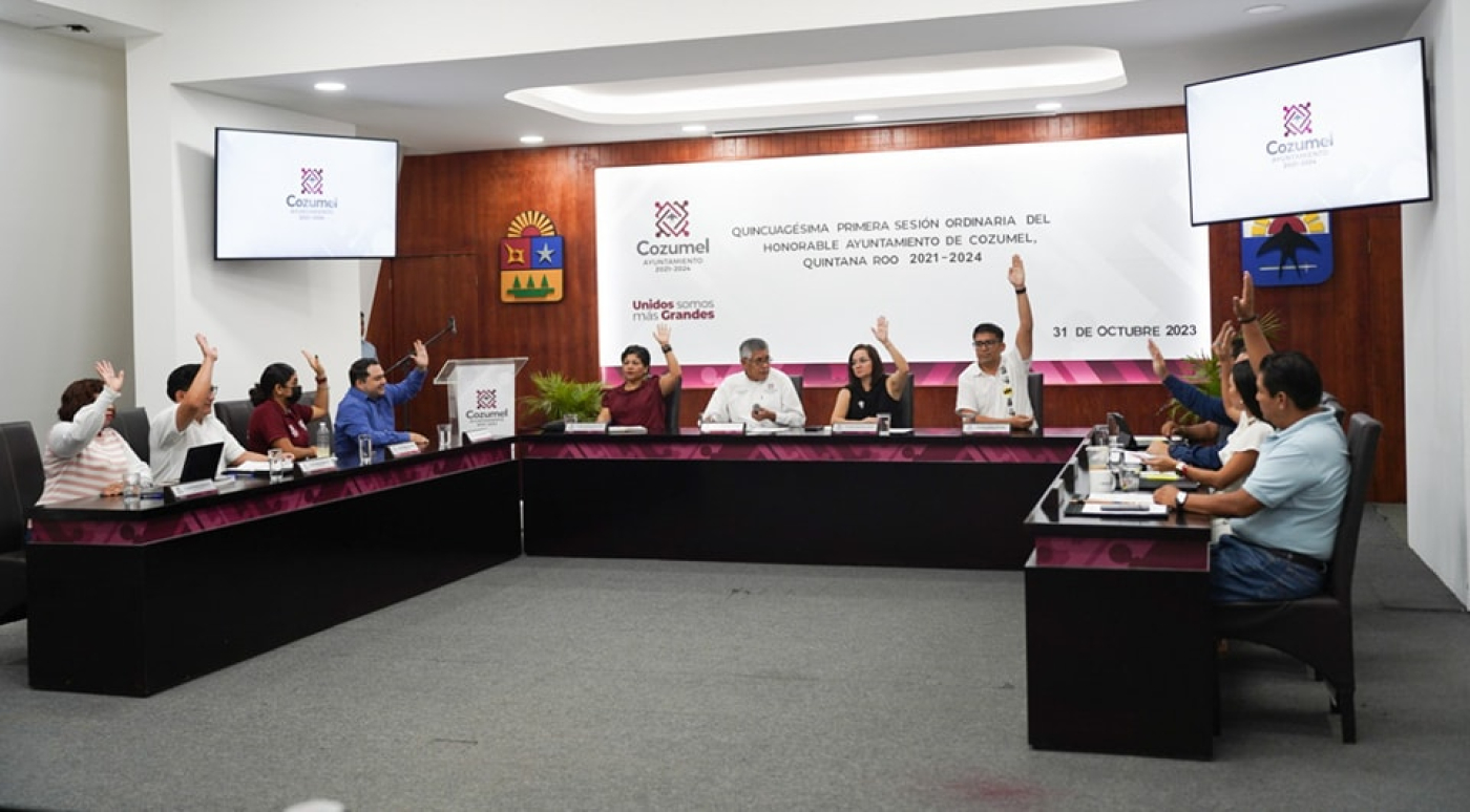 Cabildo aprueba reconocimiento legal a la lengua maya en el Estado y concurso juvenil contra el alcoholismo