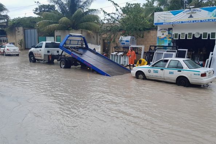 Activa IMOVEQROO Operativo Tormenta en Quintana Roo