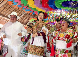 Anahí González participa en el 176 aniversario de las celebraciones de El Cedral