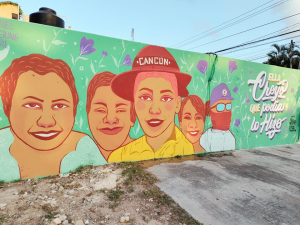 Abren mural en el marco del “Día Internacional de la Mujer”