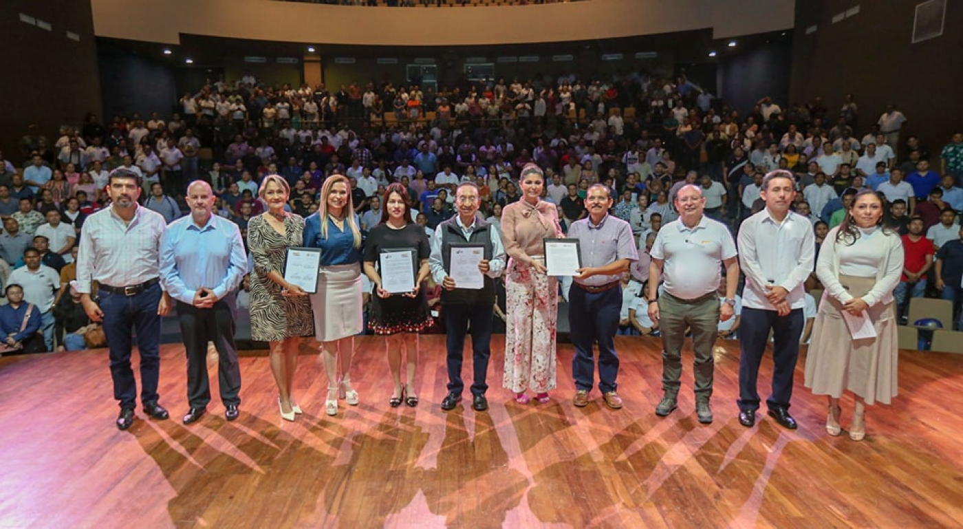 Firma convenio el Centro de Conciliación Laboral de Quintana Roo y la CROC