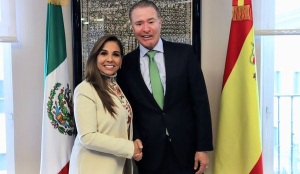 Mara Lezama hace alianza con la Embajada de México en España para promocionar todos los municipios de Quintana Roo