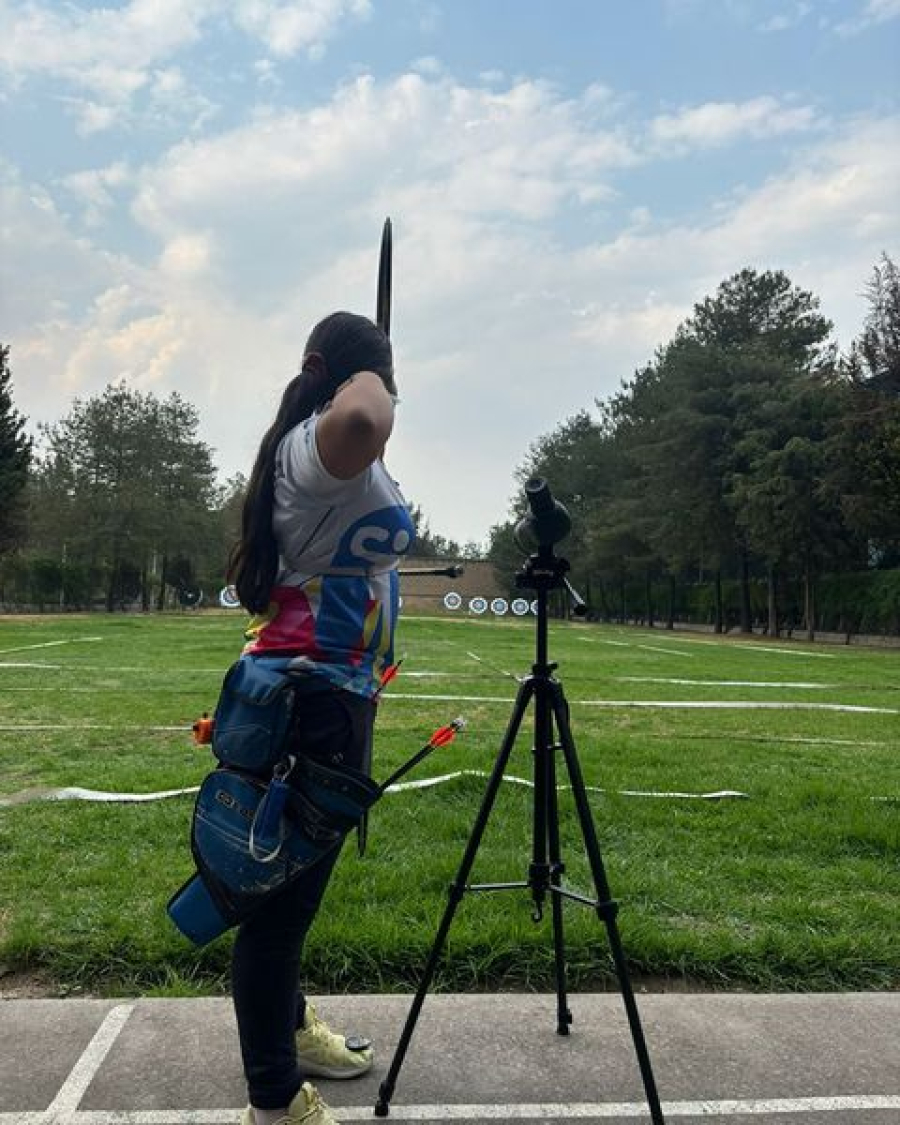 Yareni Chab lista para el Campeonato Panamericano Juventud y Másters de tiro con arco