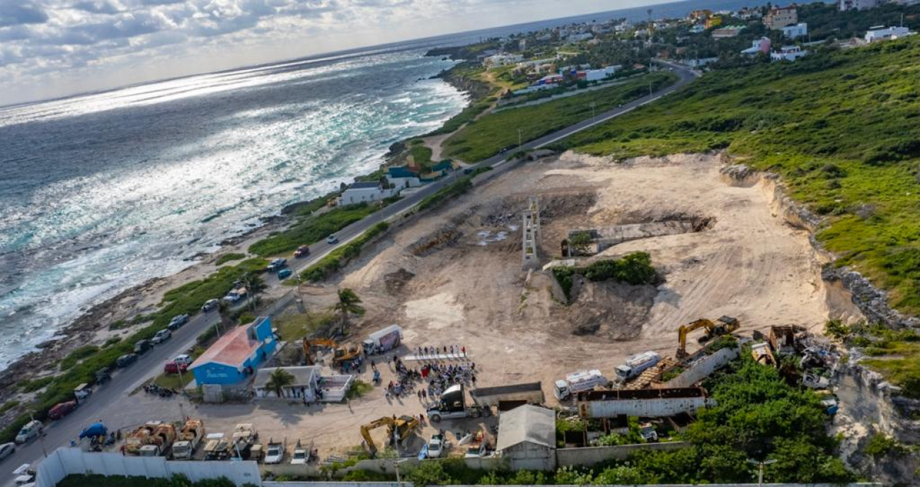 Cumple Atenea Gómez compromiso de sanear la unidad de transferencia de Isla Mujeres