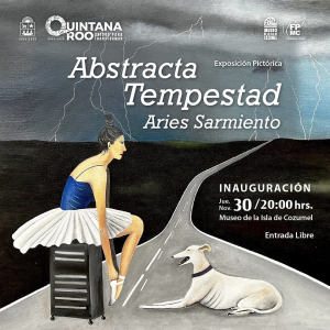 La FPMC invita a la inauguración de la exposición “Abstracta Tempestad”, de la artista española Aries Sarmiento