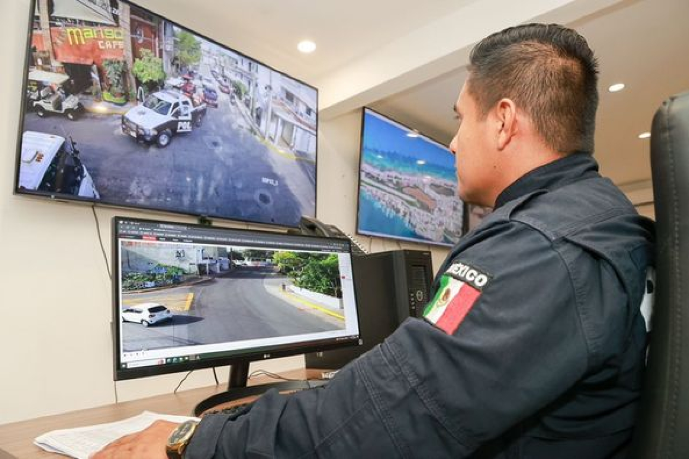 Gobierno Municipal de Isla Mujeres amplía el Centro de Monitoreo C2