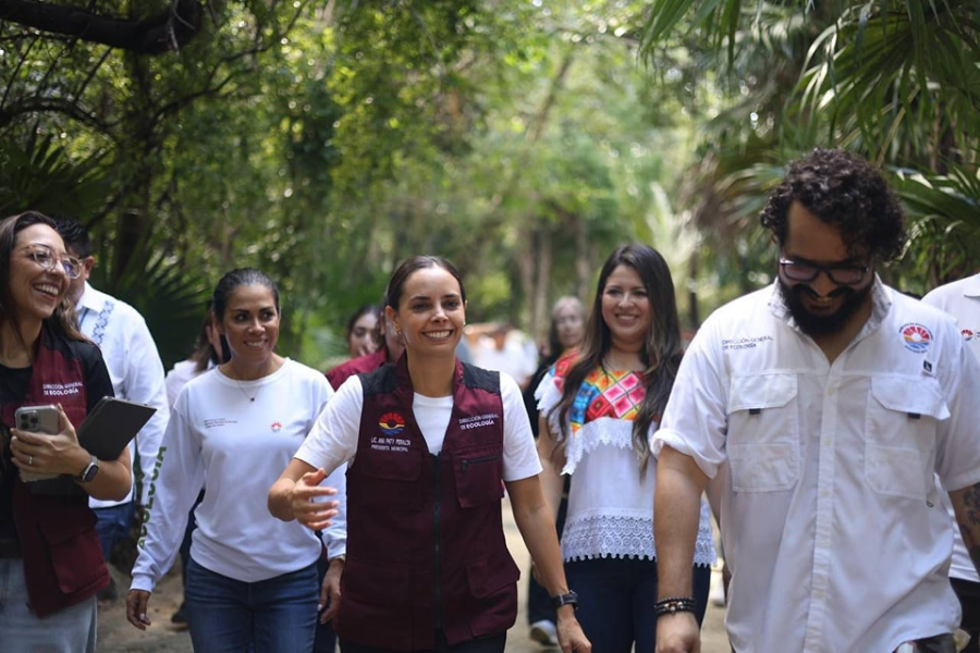 Renueva gobierno de Ana Paty Peralta espacios en Parque Estatal Kabah