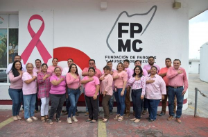 La FPMC se viste de rosa para crear conciencia