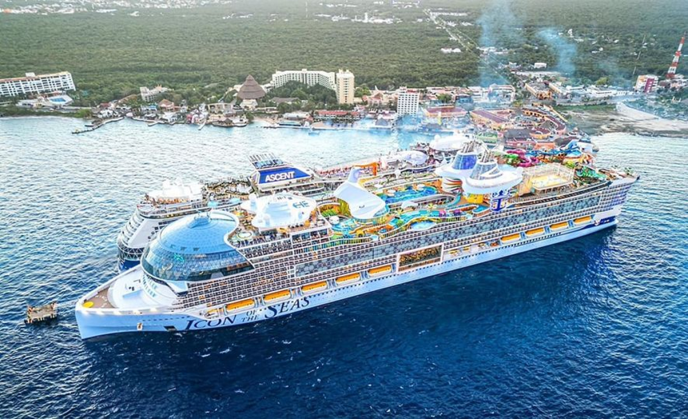 Recibe la bella Isla de Cozumel al barco más grande del mundo: Mara Lezama