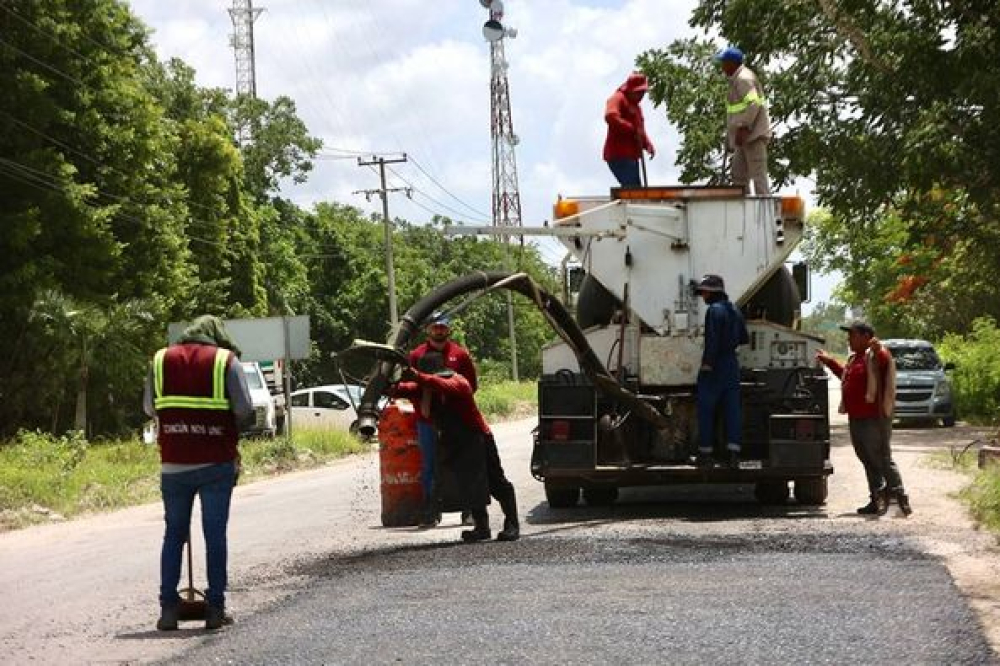 Rehabilita gobierno de Ana Paty Peralta entrada/salida de Cancún - Mérida