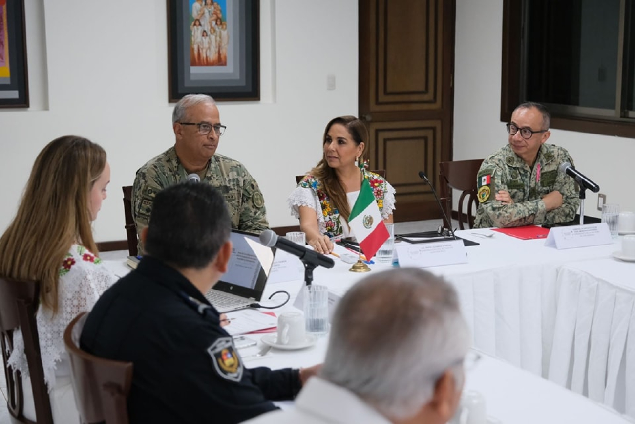 Mara Lezama refuerza acciones para protección de las personas en el sur del estado