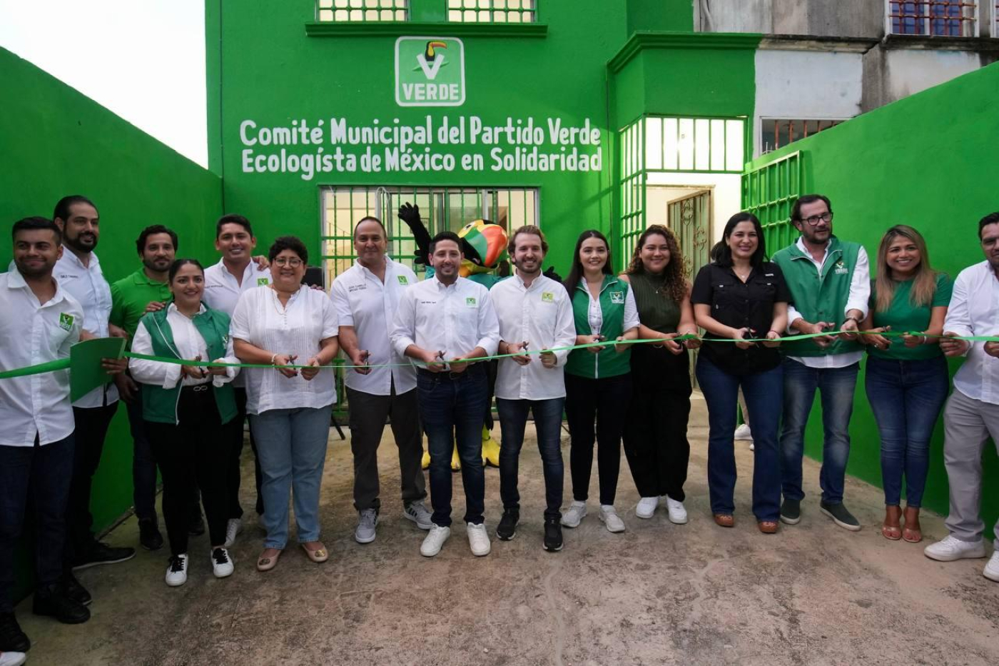 Llama Renán Sánchez a la familia verde a seguir unida para consolidar la transformación
