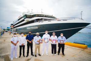Continúan llegando cruceros turísticos internacionales a Cozumel