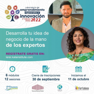 Fundación Cozumel apertura la Convocatoria para el Laboratorio de Emprendimiento Regenerativo e Innovación en su Edición 3