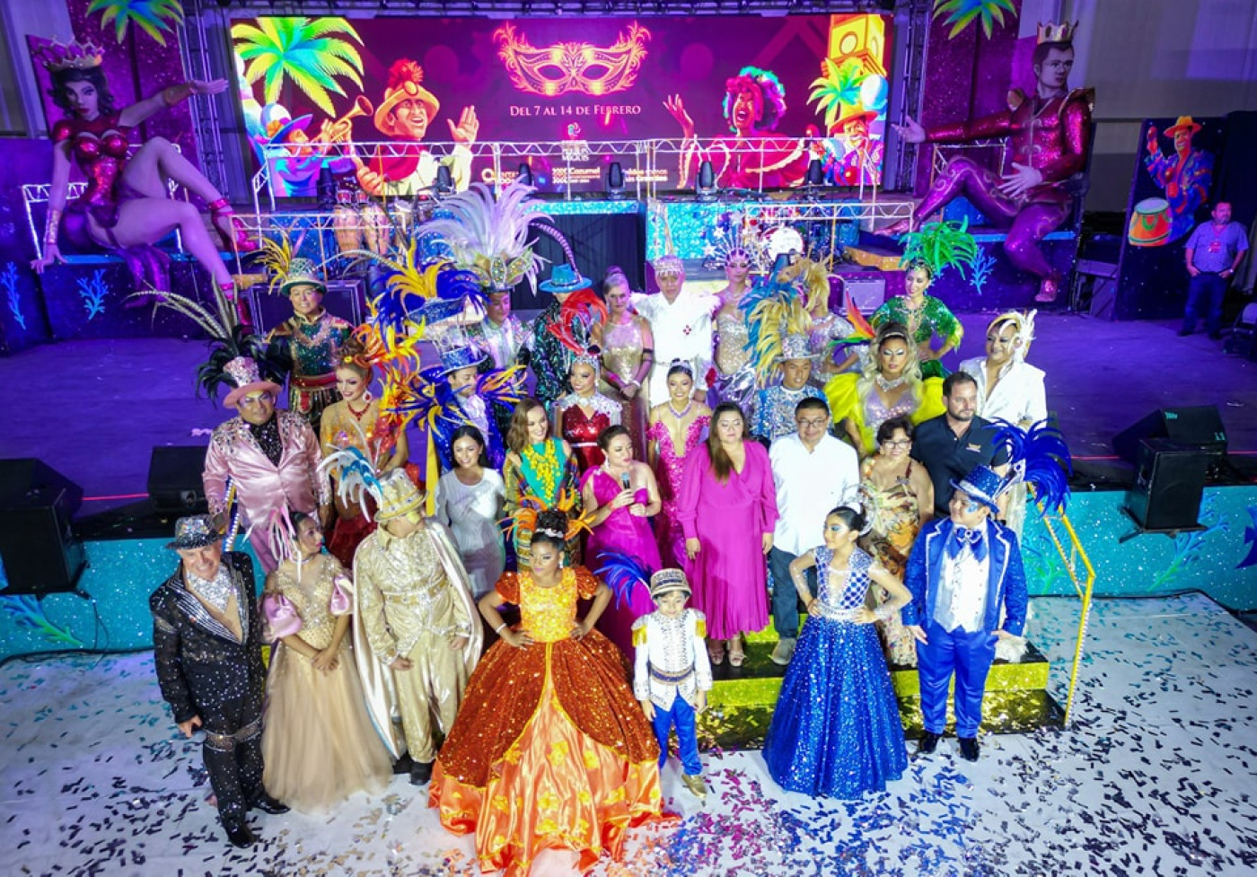 Inicia el pre Carnaval 2024 con la presentación de los candidatos a reyes y reinas del carnaval