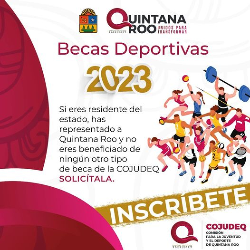 Cojudeq lanza convocatoria para becas deportivas