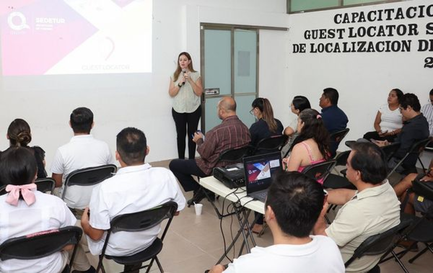 Capacitan a representantes de hoteles de Puerto Morelos sobre el sistema “Guest Locator”