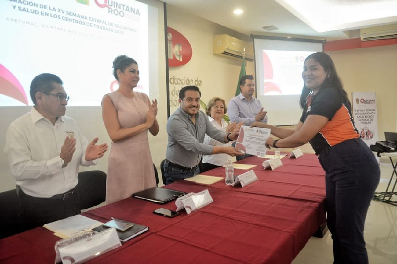 Inauguran Semana Estatal de Seguridad y Salud en los Centros de Trabajo 2023