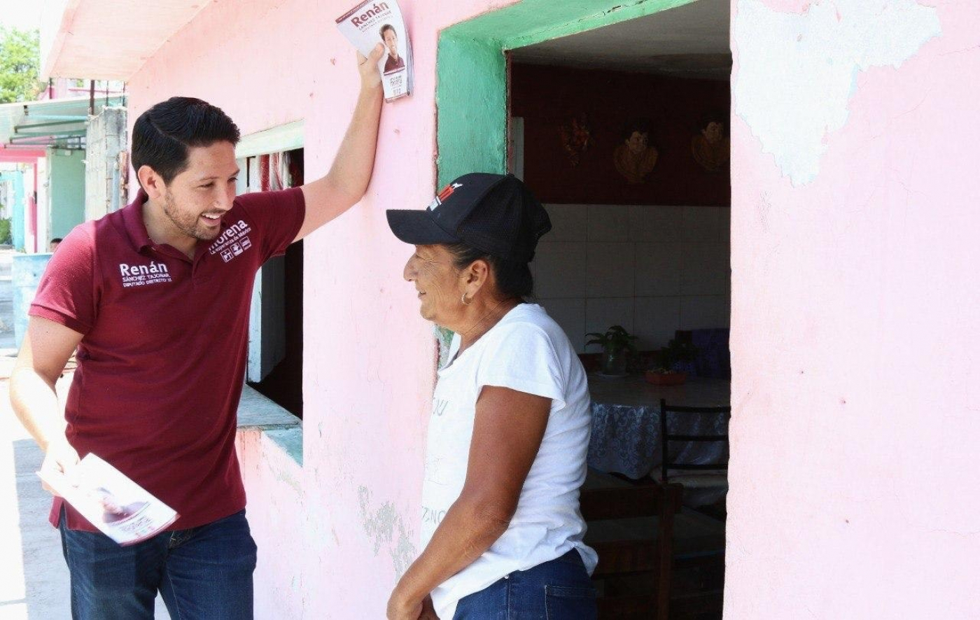 Ofrece Renán Sánchez Tajonar salud y bienestar a familias cozumeleñas