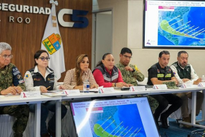 Encabeza Mara Lezama sesión extraordinaria del Consejo Estatal de Protección Civil