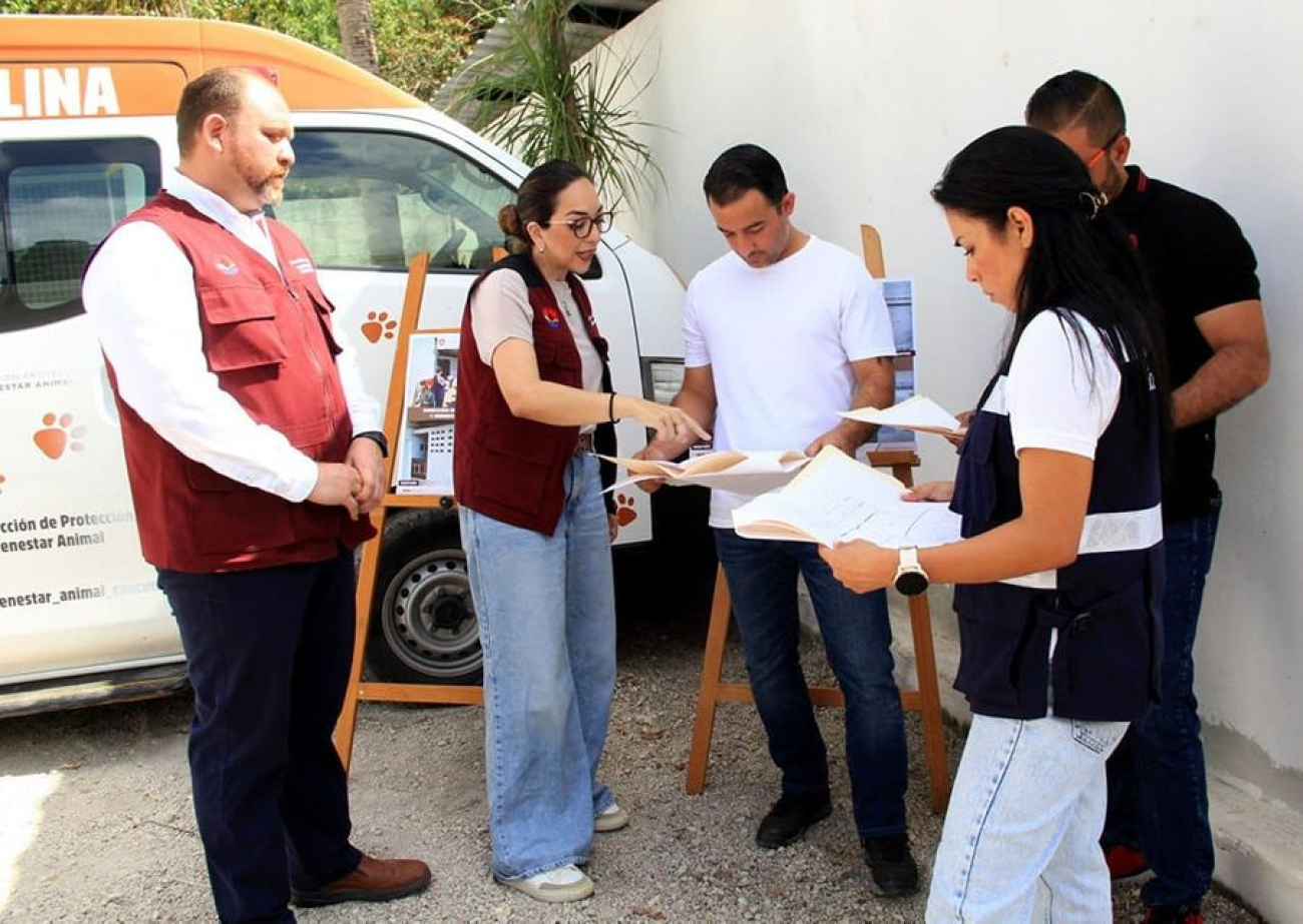 Autoridades verifican el funcionamiento de la Dirección de Protección y Bienestar Animal