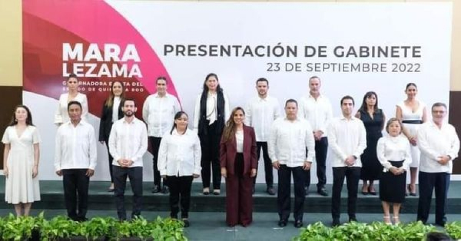 Mara Lezama presenta a su gabinete legal