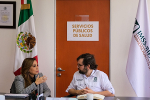 Anuncia Mara Lezama próxima gira con el Doctor Alejandro Svarch, titular del IMSS Bienestar