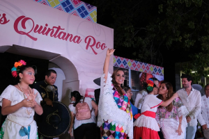 Con magna fiesta popular, Mara Lezama celebra con quintanarroenses el 50 Aniversario de Quintana Roo