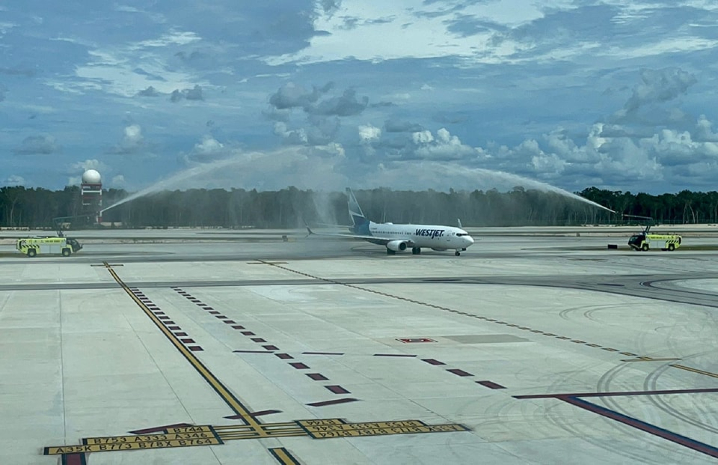 WestJet de Canadá inicia operaciones en Aeropuerto Internacional “Felipe Carrillo Puerto” de Tulum