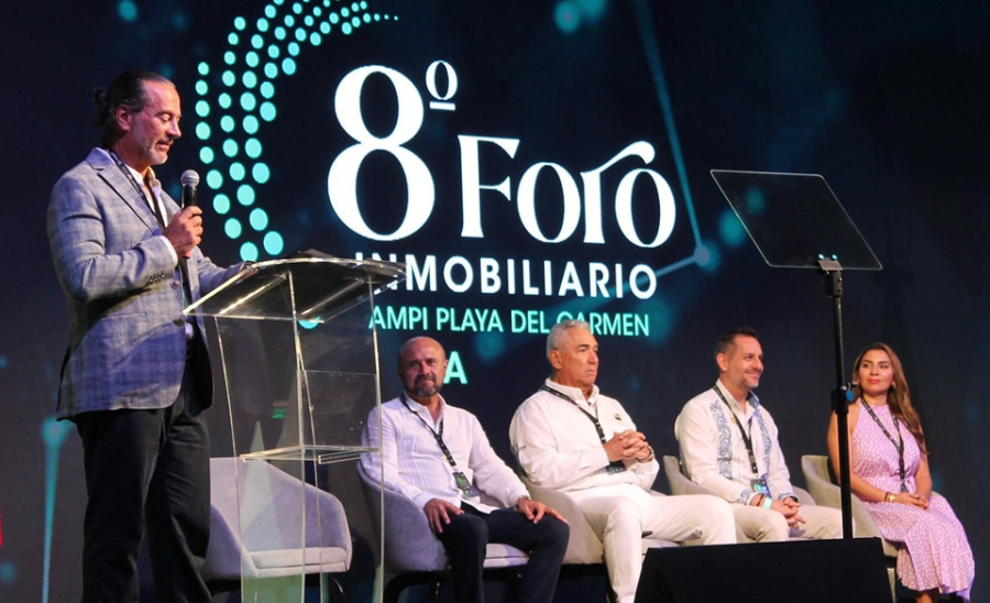 SEDETUS participa en la inauguración del “8vo. Foro Inmobiliario AMPI Playa del Carmen”