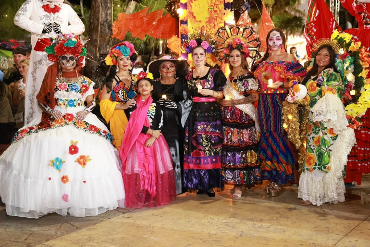 Cierra con éxito rotundo el Festival Luz y Vida ‘Entre Vivos y Muertos’ en Isla Mujeres