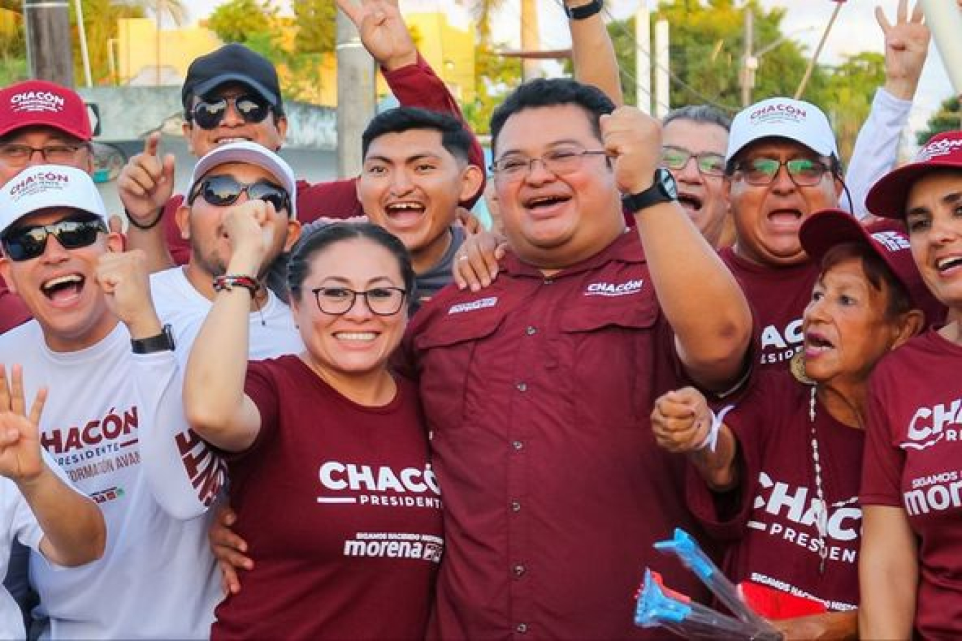 Cozumel se pintará de Morena con Claudia Sheinbaum y José Luis Chacón