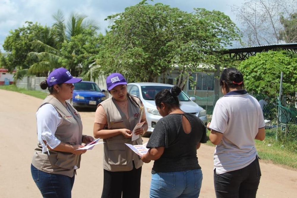 IQM acerca servicios a mujeres para que vivan una vida libre de violencia