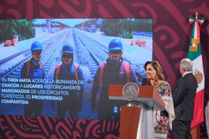 Tren Maya atraerá prosperidad a las comunidades excluidas del éxito turístico: Mara Lezama