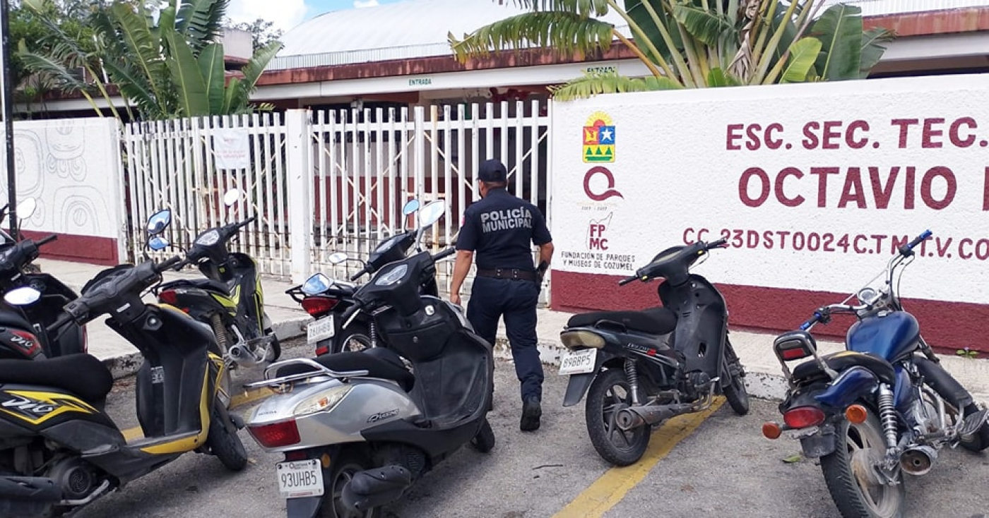 Refuerzan Operativo &quot;Escuela Segura&quot; en Cozumel