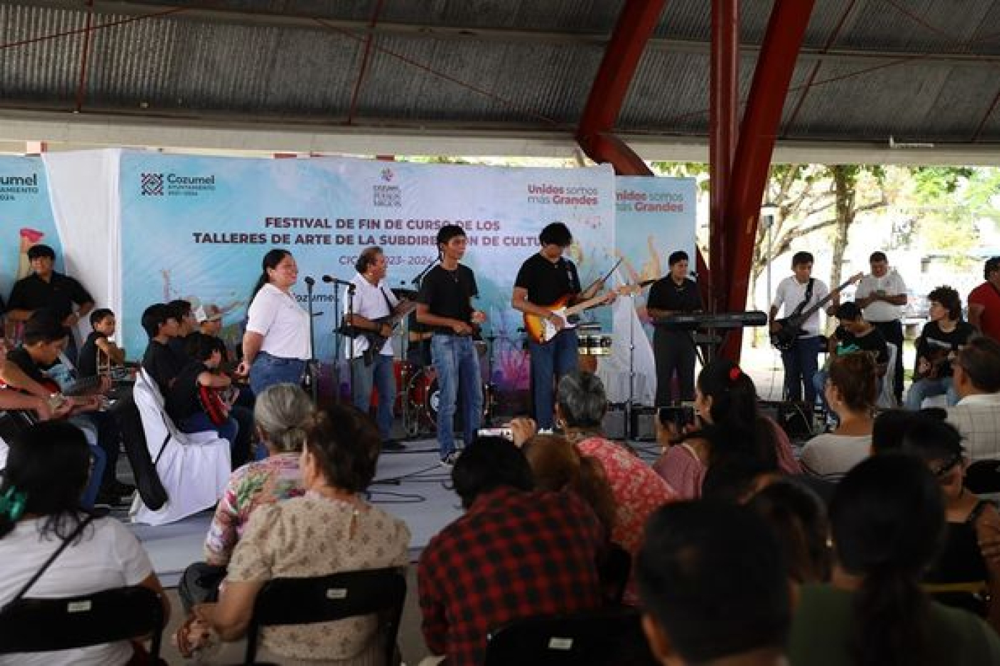 Gran cierre del ciclo escolar de la Escuela Municipal de Disciplinas Artísticas