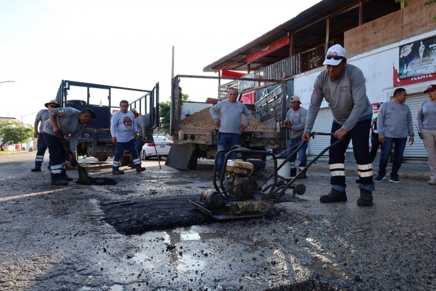 Mega jornada de Servicios Públicos atiende Puerto Aventuras