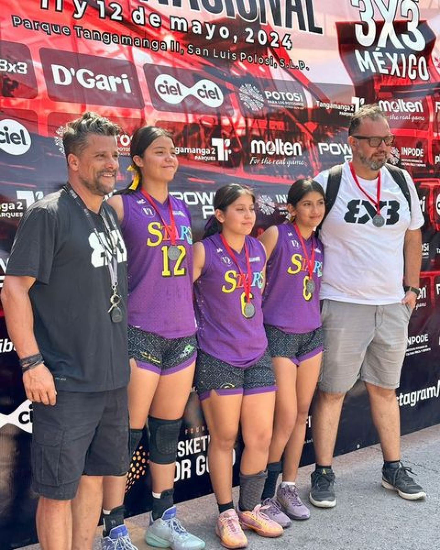 Atletas de Cozumel brillan en la final nacional FIBA Open 3x3 México