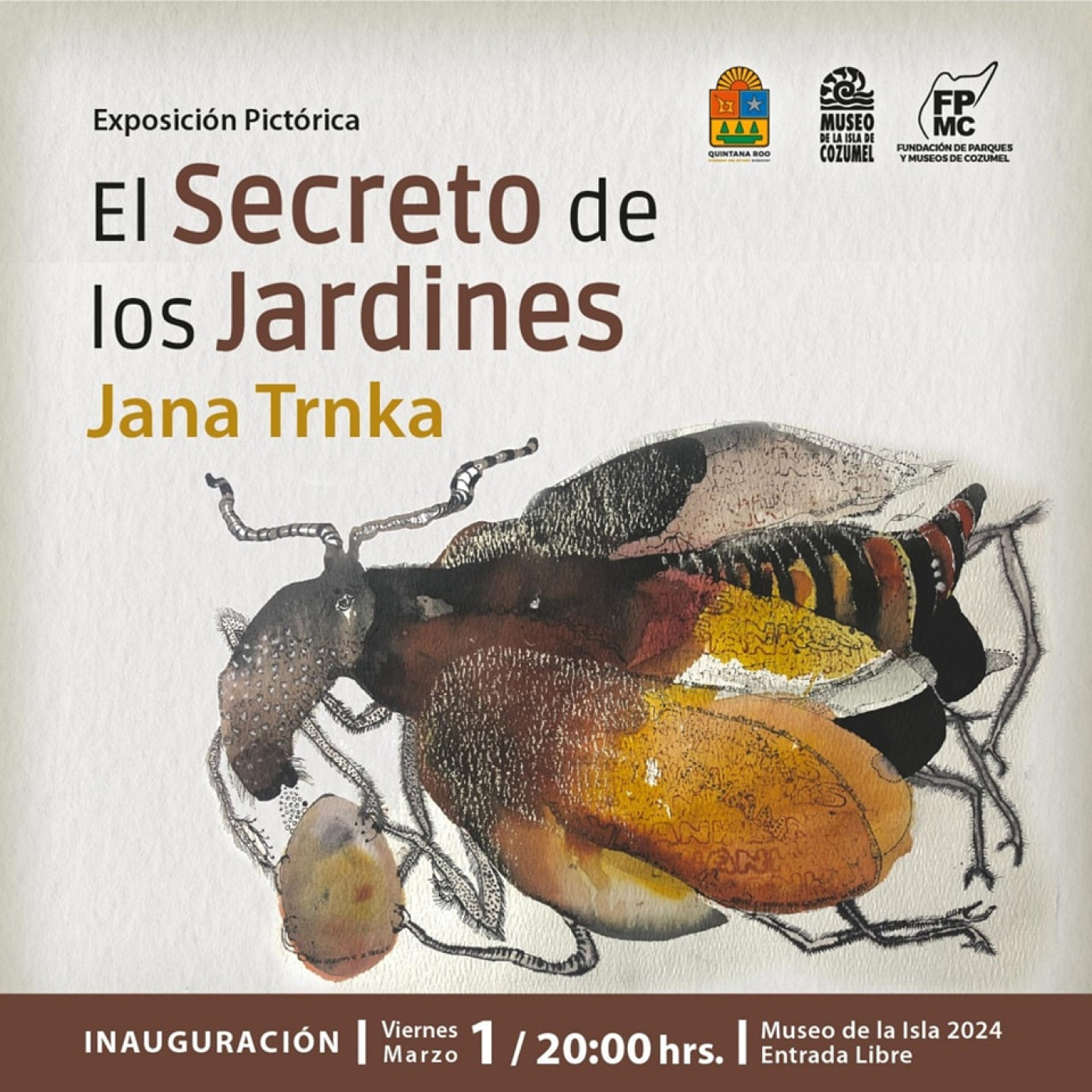 Presentará FPMC “El Secreto de los Jardines” de la artista eslovaca Jana Trnka