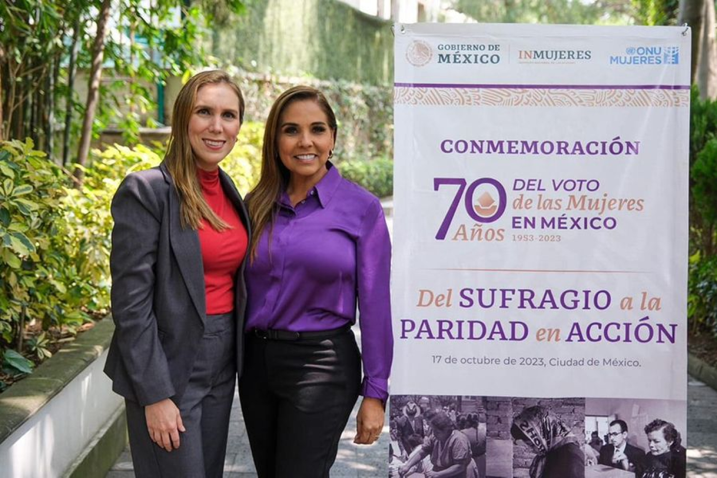 Atenea Gómez Ricalde expresa su sólido respaldo y colaboración con la gobernadora Mara Lezama
