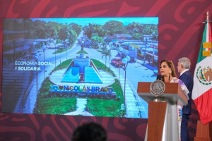 Proyectos en torno al Tren Maya le cambian la vida a la gente: Mara Lezama