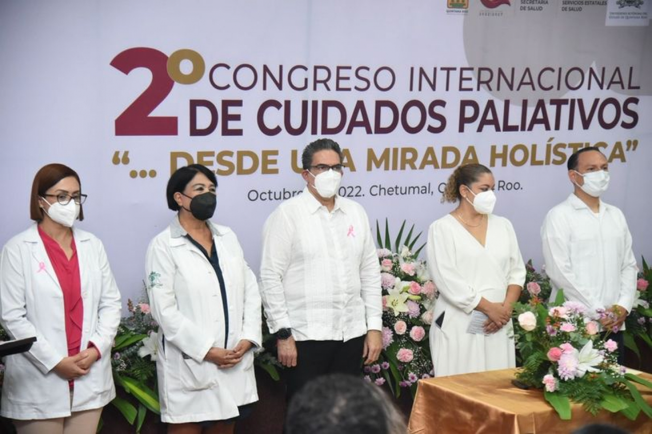 El secretario de Salud, inaugura el 2º Congreso Internacional de Cuidados Paliativos