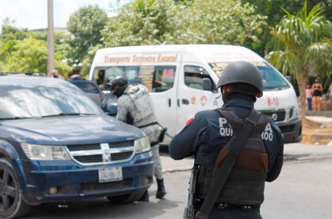 Con operativos coordinados refuerzan la seguridad de Cancún