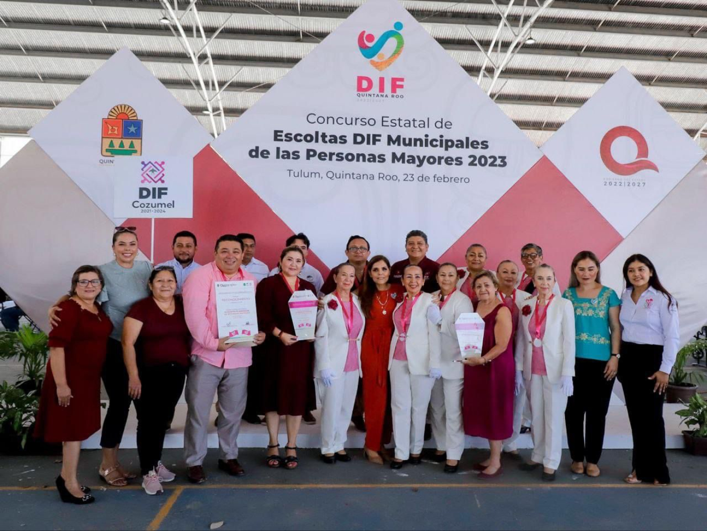 Fomenta Ileana y DIF Tulum integración de adultos mayores